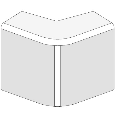 NEA 80x40 Угол внешний неизменяемый (90°)