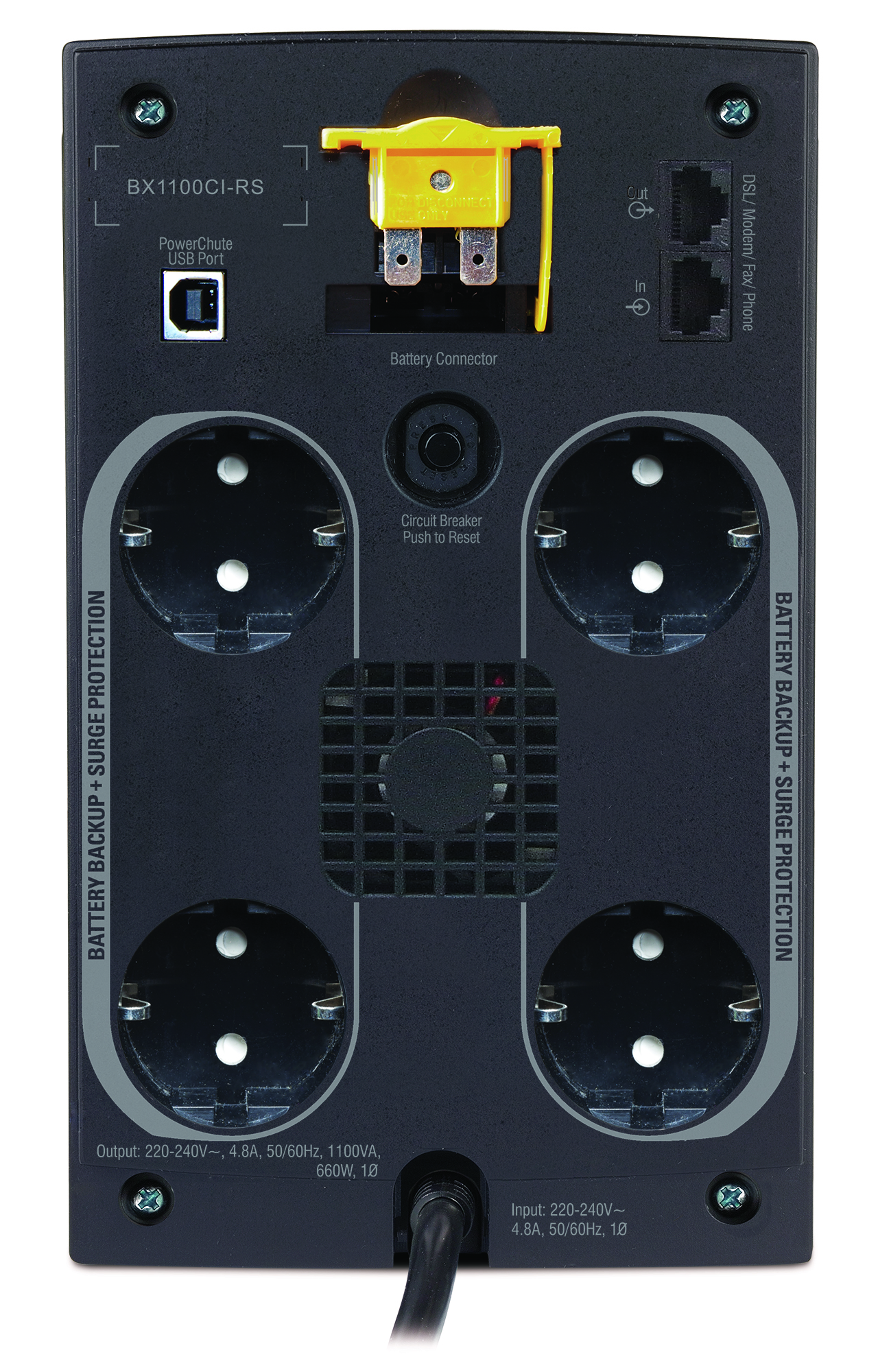 APC Back-UPS BX800CI-RS Источник бесперебойного питания