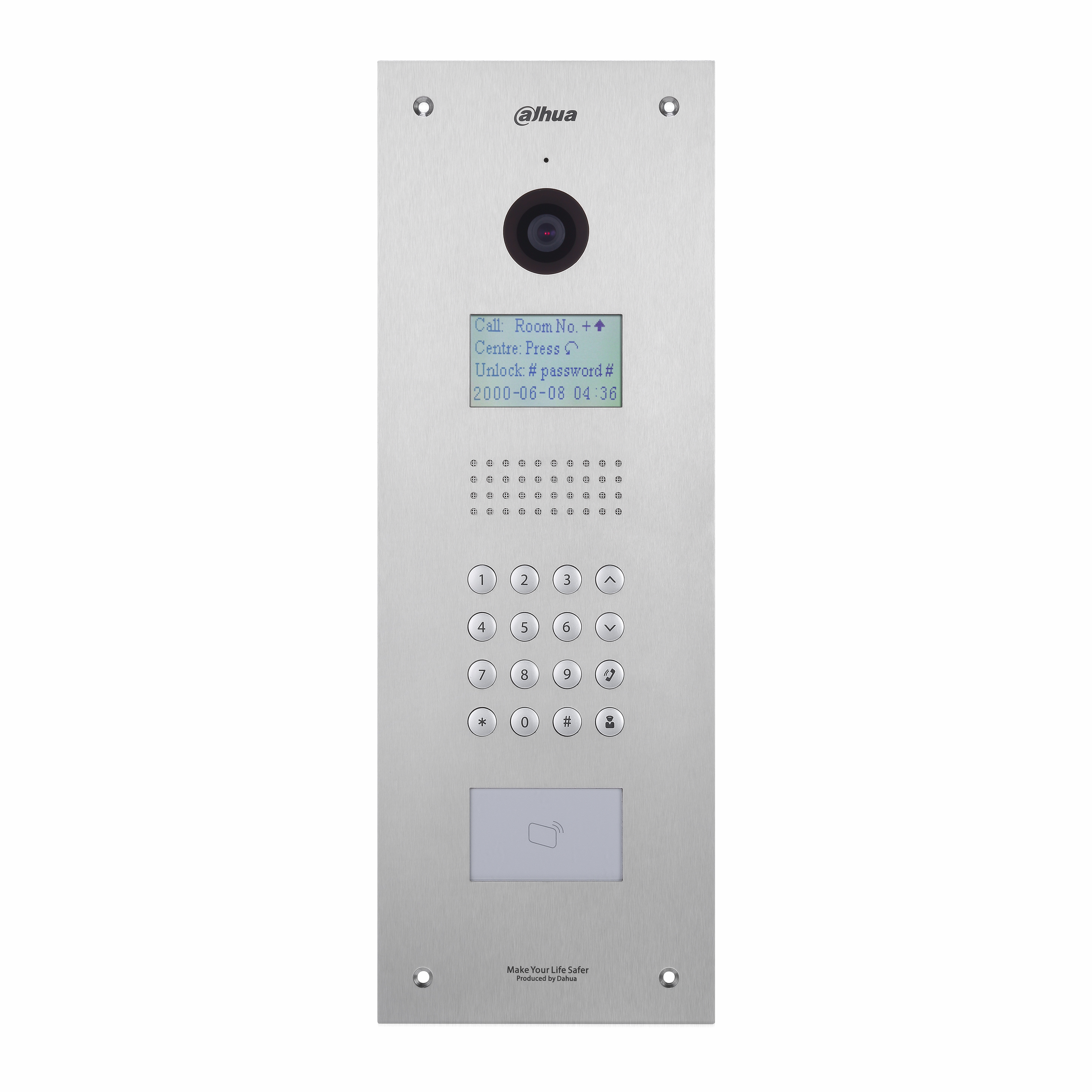 DHI-VTO1210C-X Многоабонентская вызывная IP панель