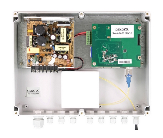 SW-60602/WLC Уличный коммутатор на 8 портов (6PoE+2SFP)
