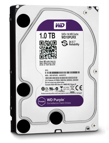 HDD 1Tb WD Purple жесткий диск SATA III