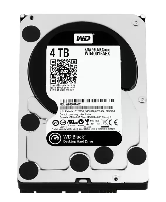 HDD 4Tb WD Caviar Black жесткий диск SATA III
