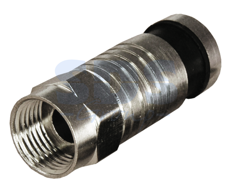 F-разъем RG-6 обжим влагозащищенный (05-4033)