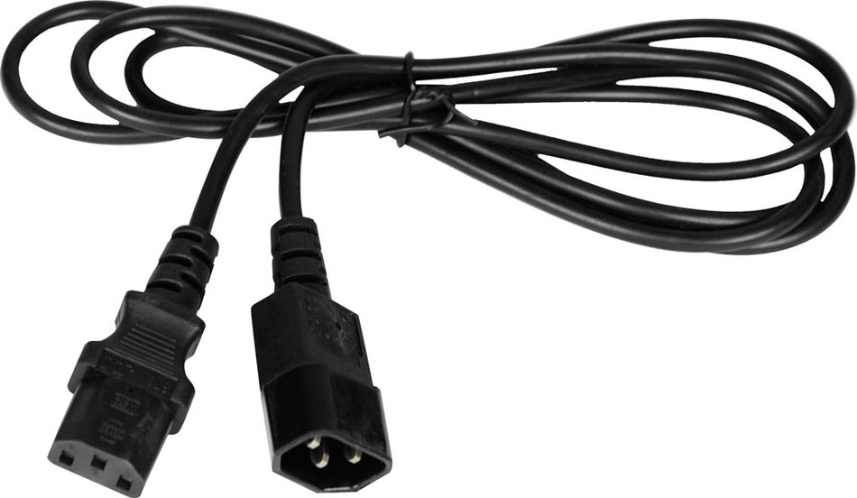 RE-PD-11-2 Шнур питания IEC320 C13/IEC320 C14 10А, 1.8м