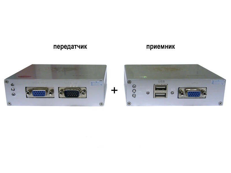 TA-VKM/3+RA-VKM/3 удлинитель VGA сигнала (комплект) 100м