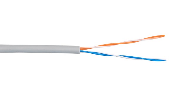 CVK-107 Кабель UTP-5Ecat.2 pair 24 AWG