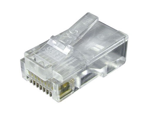 RJ-45 CAT5e разъем 8P-8C для компьютерных сетей