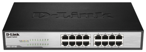 DGS-1016С/А1А Гигабитный коммутатор на 16 портов