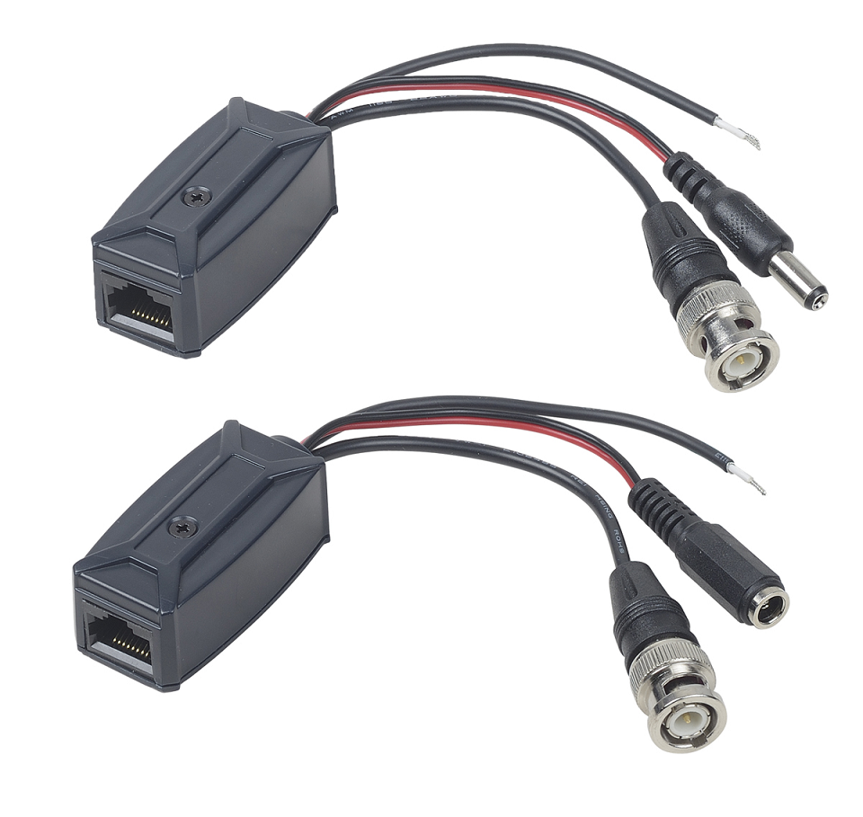 TTP111HDPD-RJ45-K Комплект для передачи HDCVI, HDTVI, AHD, RS485 и питания