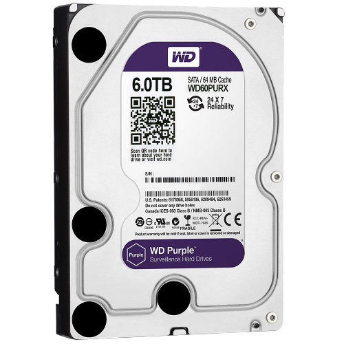 HDD 6Tb WD Purple жесткий диск SATA III