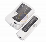 Тестер Кабеля RJ-45+RJ-11 (12-1006)